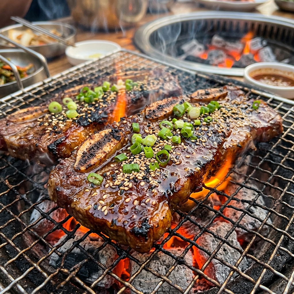 Dẻ sườn bò sốt Galbi